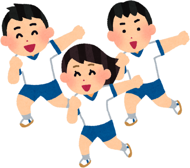 Illustration of Students Dancing During Physical Education Class
