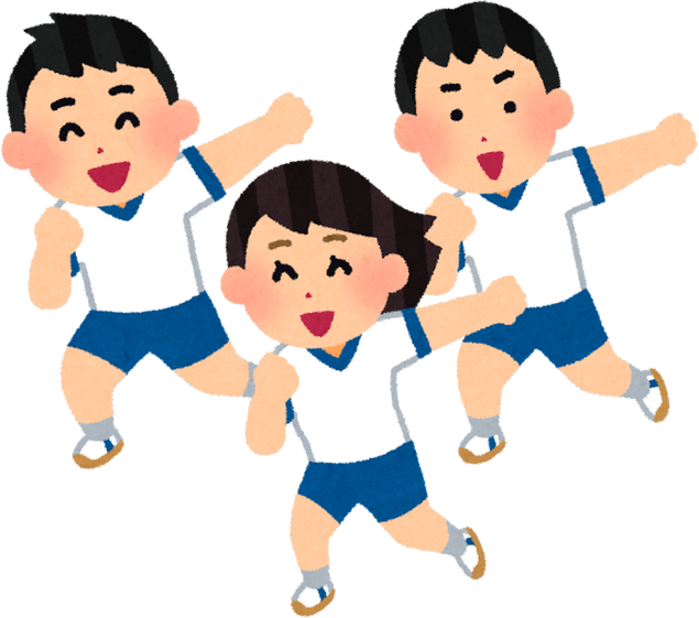Illustration of Students Dancing During Physical Education Class